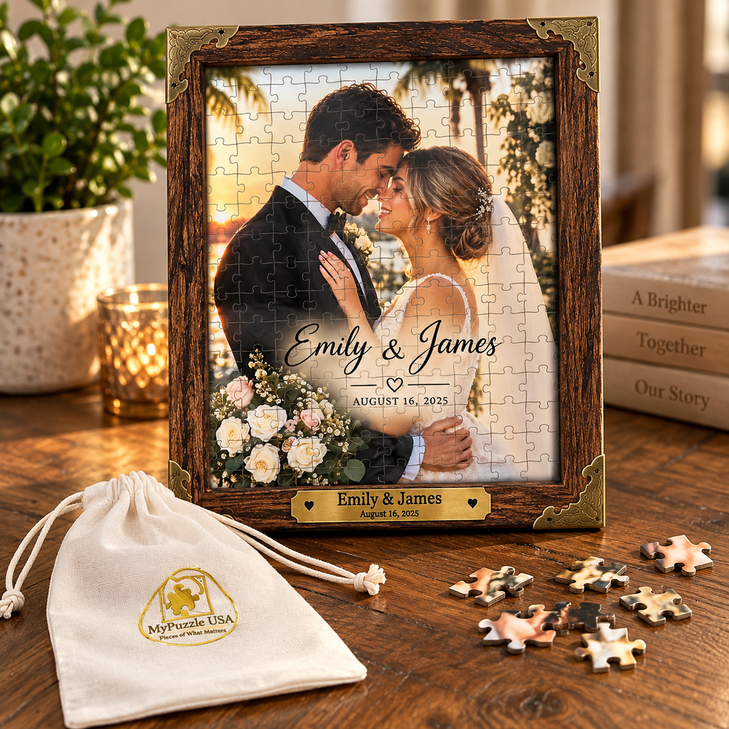 Personalized Framed Memory Puzzle