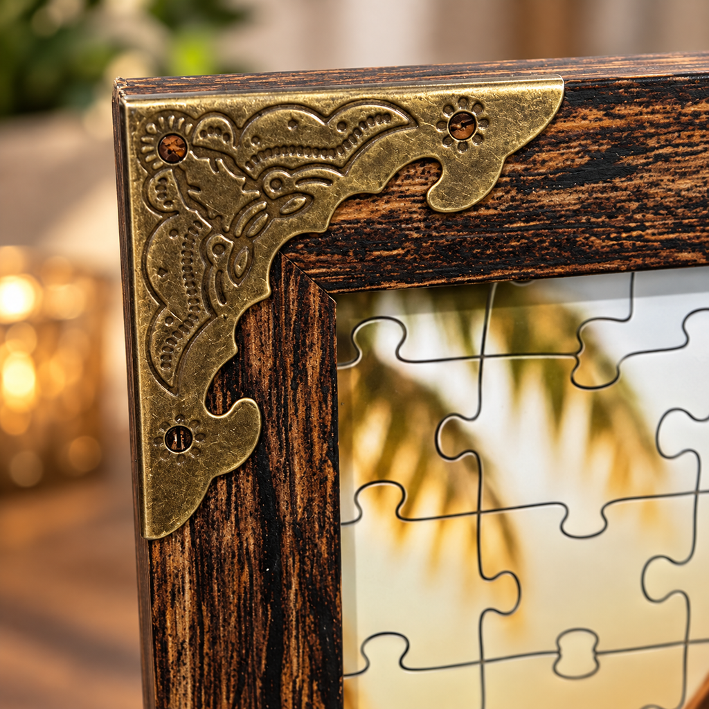 Personalized Framed Memory Puzzle